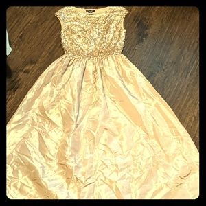 Champagne colored dress